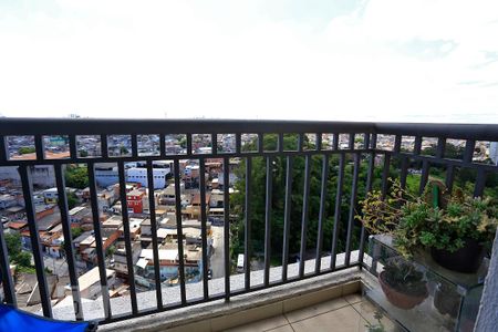 Varanda da Sala de apartamento para alugar com 1 quarto, 70m² em Jardim Umuarama, São Paulo