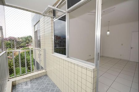 Varanda de apartamento à venda com 2 quartos, 70m² em Taquara, Rio de Janeiro