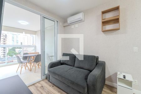 Sala de apartamento à venda com 1 quarto, 42m² em Paraíso, São Paulo