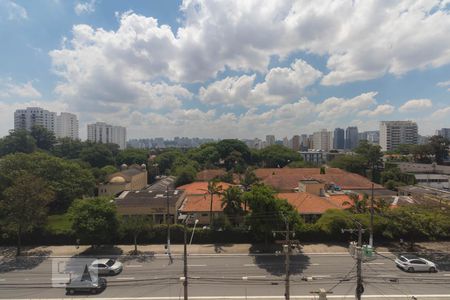 Sala - Vista de apartamento para alugar com 2 quartos, 100m² em Santo Amaro, São Paulo