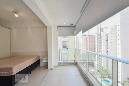 Studio para alugar com 37m², 1 quarto e 1 vagaVaranda