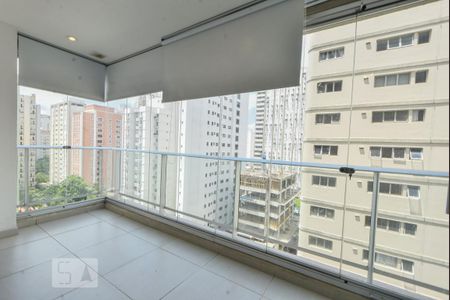 Studio para alugar com 37m², 1 quarto e 1 vagaVaranda