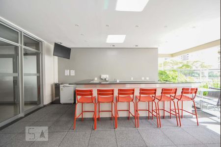 Studio para alugar com 37m², 1 quarto e 1 vagaÁrea Gourmet