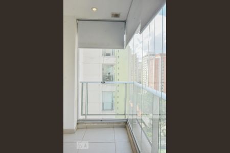 Studio para alugar com 37m², 1 quarto e 1 vagaVaranda