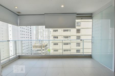 Studio para alugar com 37m², 1 quarto e 1 vagaVaranda