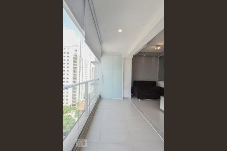 Studio para alugar com 37m², 1 quarto e 1 vagaVaranda