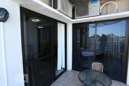 Varanda da Sala de apartamento para alugar com 1 quarto, 50m² em Copacabana, Rio de Janeiro