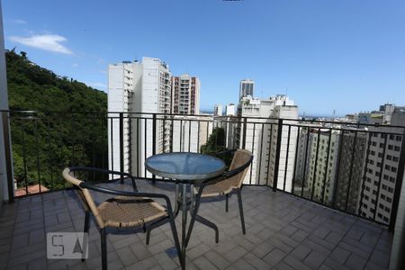 Varanda da Sala de apartamento para alugar com 1 quarto, 50m² em Copacabana, Rio de Janeiro