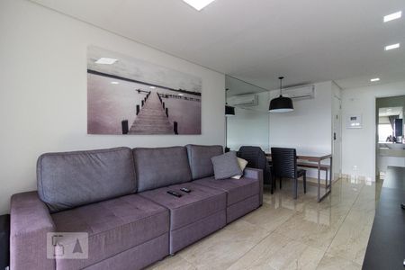Sala de apartamento à venda com 2 quartos, 78m² em Alphaville Industrial, Barueri