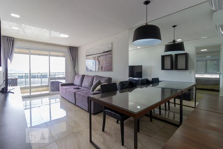 Sala de apartamento à venda com 2 quartos, 78m² em Alphaville Industrial, Barueri