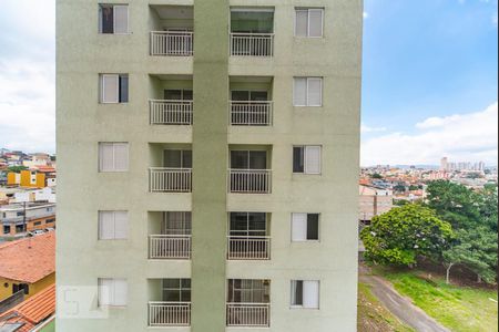 Vista da Varanda da Sala de apartamento à venda com 1 quarto, 55m² em Vila Alto de Santo Andre, Santo André