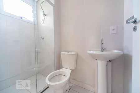 Banheiro  de apartamento à venda com 1 quarto, 55m² em Vila Alto de Santo Andre, Santo André