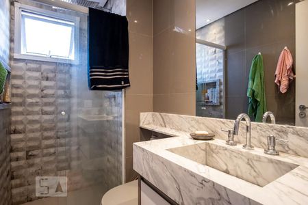 Apartamento à venda com 105m², 3 quartos e 2 vagasBanheiro do Quarto 3