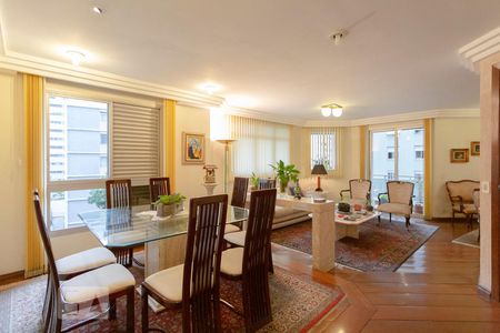 Sala de apartamento para alugar com 3 quartos, 198m² em Higienópolis , São Paulo