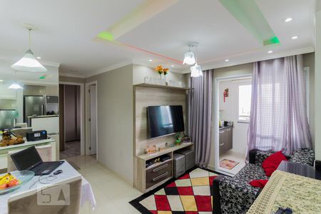 Sala de apartamento à venda com 2 quartos, 54m² em Jardim Imperador, Guarulhos