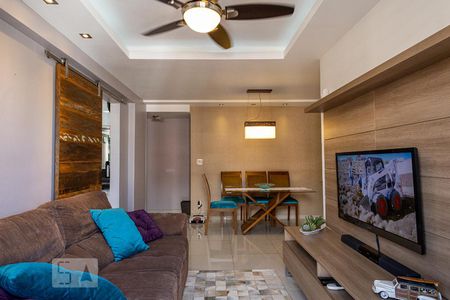 Sala de apartamento à venda com 3 quartos, 80m² em São Cristóvão, Rio de Janeiro