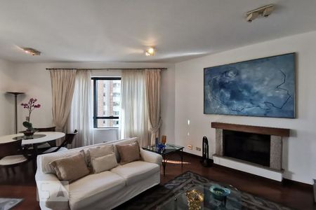 Sala de Estar de apartamento à venda com 3 quartos, 250m² em Vila Suzana, São Paulo