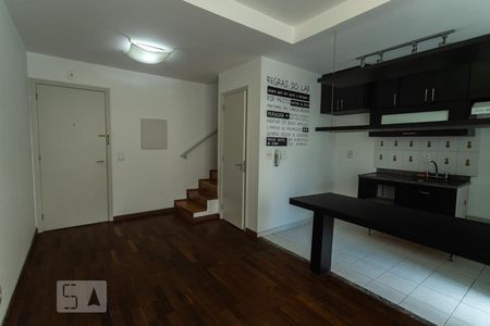 Apartamento para alugar com 61m², 1 quarto e 1 vaga Apartamento para alugar com 61m², 1 quarto e 1 vagaSala