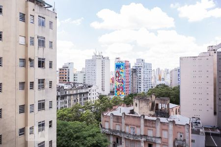 Varanda Vista de apartamento para alugar com 1 quarto, 60m² em Santa Cecilia, São Paulo