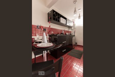 Cozinha de kitnet/studio para alugar com 1 quarto, 36m² em Bela Vista, São Paulo