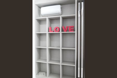 Detalhe Sala de apartamento à venda com 1 quarto, 55m² em Vila Gertrudes, São Paulo