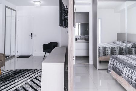 Sala/Quarto de apartamento para alugar com 1 quarto, 55m² em Vila Gertrudes, São Paulo