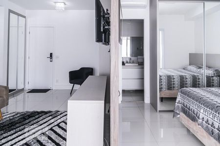 Sala/Quarto de apartamento à venda com 1 quarto, 55m² em Vila Gertrudes, São Paulo