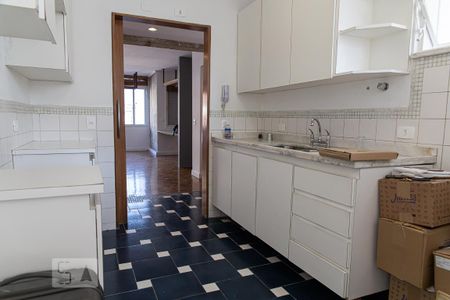 Cozinha de apartamento para alugar com 2 quartos, 130m² em Higienópolis, São Paulo