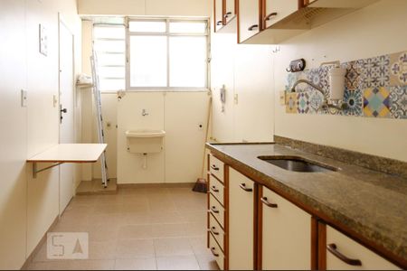 Cozinha e Área de Serviço de apartamento para alugar com 1 quarto, 90m² em Tijuca, Rio de Janeiro