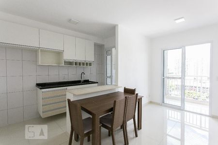 Sala e Cozinha de apartamento para alugar com 1 quarto, 40m² em Mooca, São Paulo