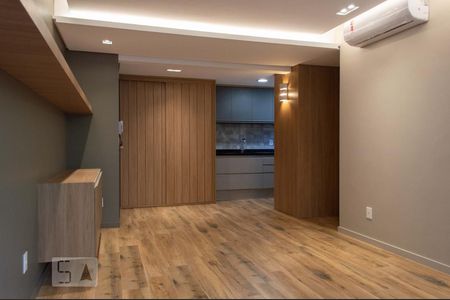 Sala de apartamento para alugar com 1 quarto, 53m² em Três Figueiras, Porto Alegre