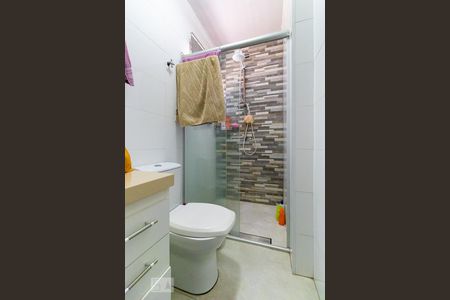 Banheiro de kitnet/studio à venda com 1 quarto, 45m² em Vila Itapura, Campinas
