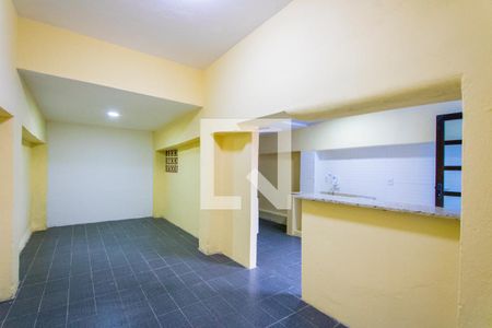 Sala de casa para alugar com 1 quarto, 40m² em Vila Guaraciaba, Santo André