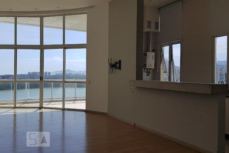 Sala de apartamento à venda com 1 quarto, 117m² em Barra da Tijuca, Rio de Janeiro