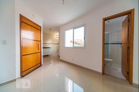 Sala de apartamento à venda com 2 quartos, 78m² em Campestre, Santo André