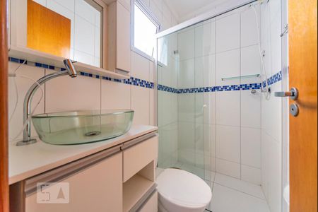 Banheiro  de apartamento à venda com 2 quartos, 78m² em Campestre, Santo André