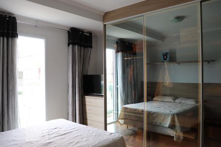 Quarto Suíte de apartamento à venda com 2 quartos, 74m² em Vila Alzira, Santo André