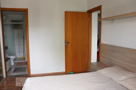 Quarto Suíte de apartamento à venda com 2 quartos, 74m² em Vila Alzira, Santo André