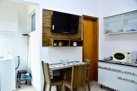 Cozinha e Mesa de Jantar de apartamento à venda com 1 quarto, 35m² em Vila Santa Teresa (zona Leste), São Paulo