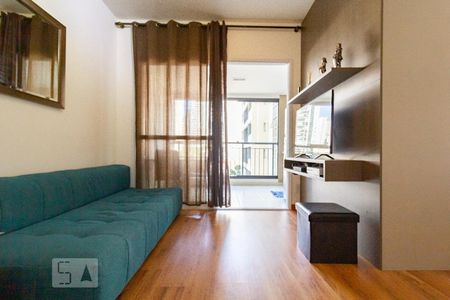 Sala de apartamento para alugar com 1 quarto, 37m² em Vila Cordeiro, São Paulo