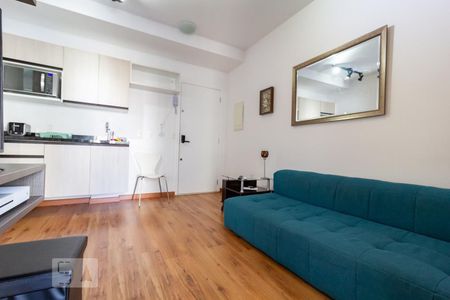 Sala de apartamento para alugar com 1 quarto, 37m² em Vila Cordeiro, São Paulo