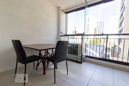 Sacada de apartamento para alugar com 1 quarto, 37m² em Vila Cordeiro, São Paulo