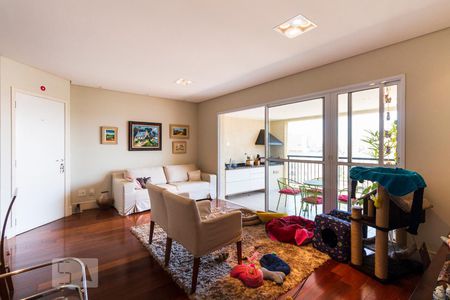 Sala de apartamento à venda com 3 quartos, 110m² em Vila Alexandria, São Paulo