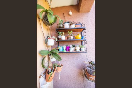 varanda de apartamento à venda com 2 quartos, 54m² em Vila Satúrnia, Campinas