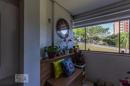 Detalhe sala de apartamento à venda com 3 quartos, 78m² em Jardim Carvalho, Porto Alegre