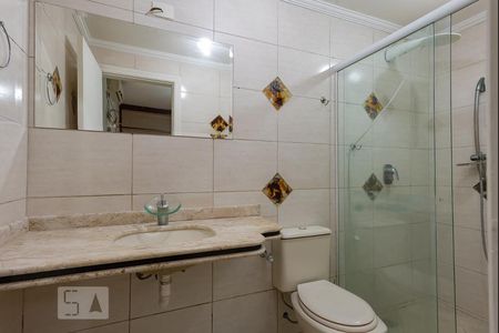 Banheiro da Suíte de casa à venda com 4 quartos, 320m² em Parque Industrial, Campinas
