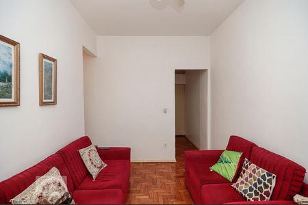 Sala de apartamento à venda com 2 quartos, 60m² em Rocha, Rio de Janeiro