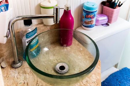 Casa para alugar com 300m², 3 quartos e 2 vagas Casa para alugar com 300m², 3 quartos e 2 vagasBanheiro da Suíte Torneira