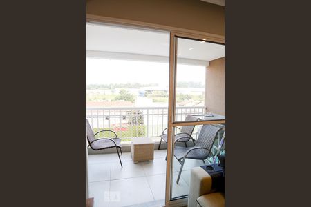 Varanda da Sala de apartamento para alugar com 2 quartos, 59m² em Vila Guarani (z Sul), São Paulo