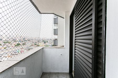 Varanda da Sala de apartamento para alugar com 3 quartos, 74m² em Vila Matilde, São Paulo